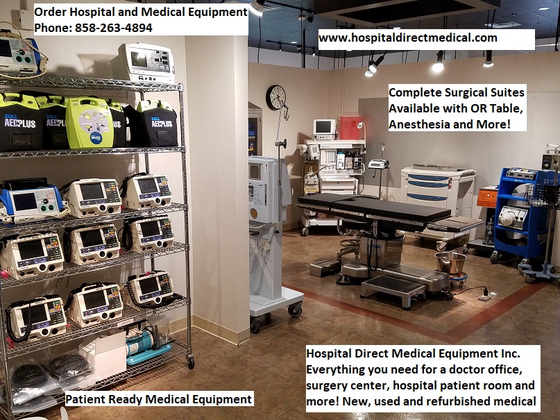 Used Hospital Medical Equipment New, used and refurbished surplus